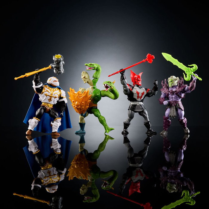 Mattel Masters of the Universe Origins Pack de 4 figurines exclusif 14 cm Mattel Masters of the Universe Origins Pack de 4 figurines exclusif 14 cm