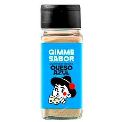 GIMME Sazonador Queso Azul 55 g - Assaisonnement végétal au goût de fromage bleu pour soupes, tacos, pâtes, pizzas GIMME Sazonador Queso Azul 55 g - Assaisonnement végétal au goût de fromage bleu pour soupes, tacos, pâtes, pizzas