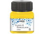 Kreul Pintura vidrio y porcelana GLASS&PORCELAIN Clear translúcida jaune 20ml