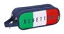 Benetton Portatodo Flag - Porte-documents double Benetton, dimensions 21x8x6cm, recommandé à partir de 3 ans
