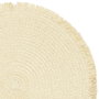 Home Deco Factory Assiette Individuelle Tressée Beige 38 cm