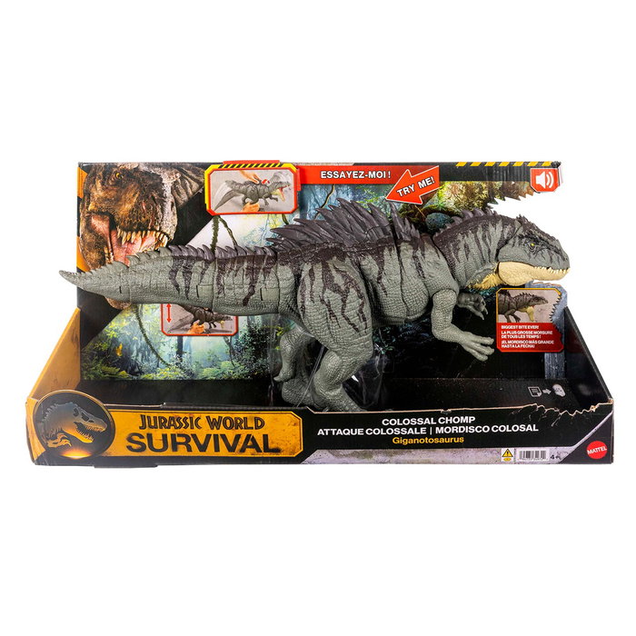 Mattel Figurine Giganotosaurus Jurassic World avec sons Mattel Figurine Giganotosaurus Jurassic World avec sons