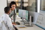 HP Moniteur E24 G4 60.5 cm (23.8") Full HD IPS, 1920x1080, 5ms, 250 cd/m², sans scintillement, HP Eye Ease, réglage quadridirectionnel