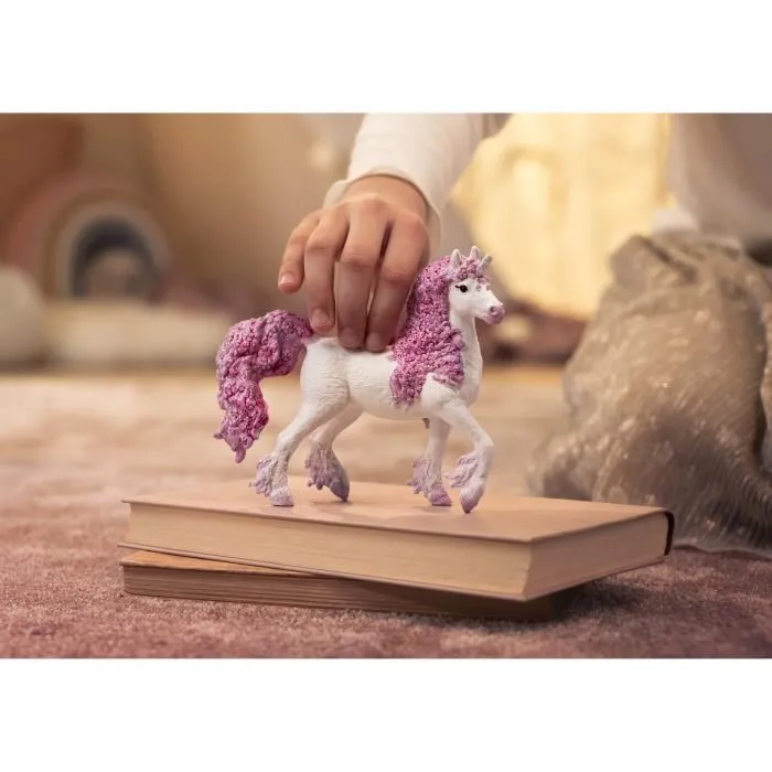 Schleich - Figurine 70831 Bayala Jument Licorne Fleurie - Jouet pour Enfants Dès 4 Ans