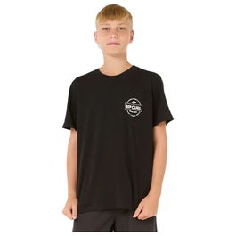 T shirt à manches courtes Enfant Rip Curl Staple Noir 3-4 Ans