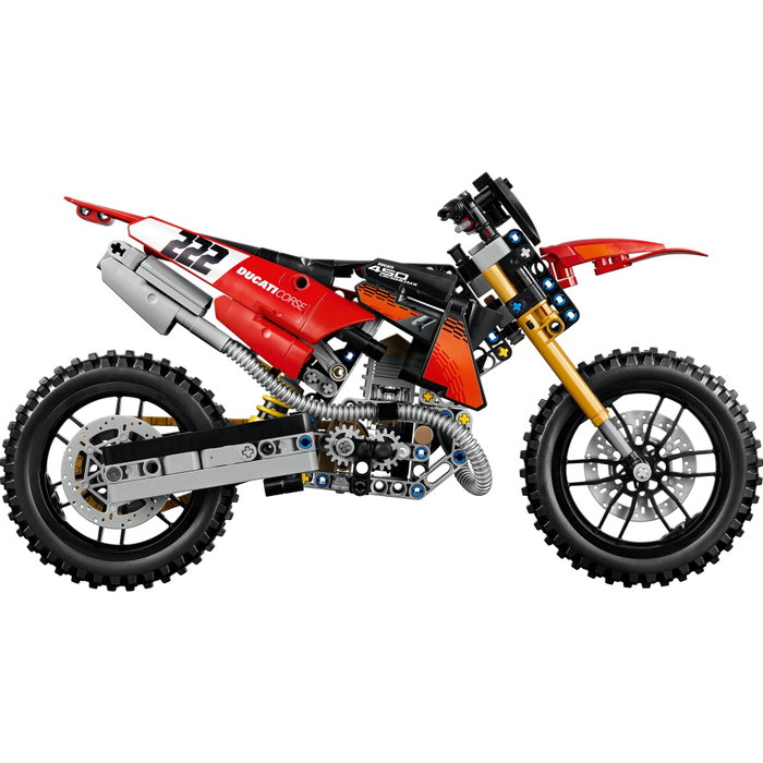 Lego Technic Ducati Desmo450 MX Factory Motorcycle 42238 Lego Technic Ducati Desmo450 MX Factory Motorcycle 42238