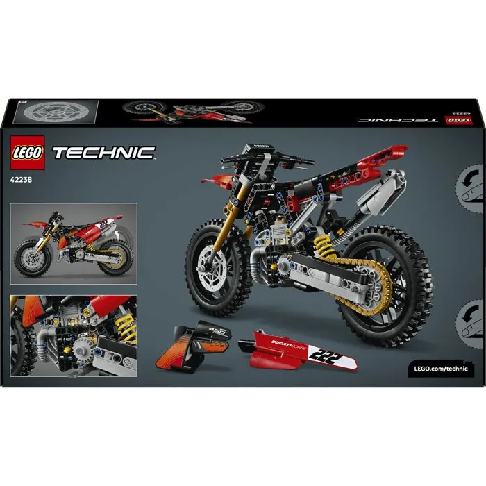 LEGO Technic Ducati Desmo450 MX Factory 42238