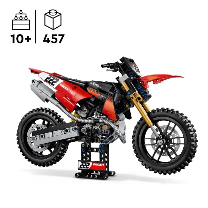 LEGO Technic Ducati Desmo450 MX Factory 42238