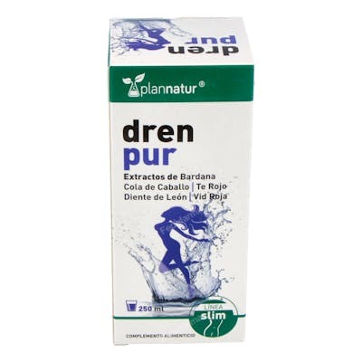 PLANNATUR Dren Pur 250Ml Complément Alimentaire Drainant Détox PLANNATUR Dren Pur 250Ml Complément Alimentaire Drainant Détox