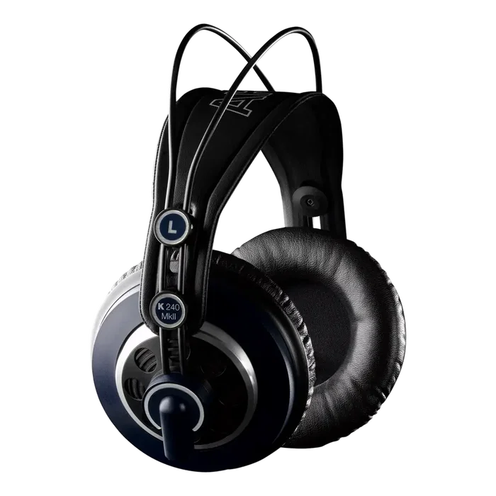 AKG K240 MkII Casque Audio Semi-ouvert Circum-aurale Dynamique 55 Ohms 15Hz-25kHz Cable 3m AKG K240 MkII Casque Audio Semi-ouvert Circum-aurale Dynamique 55 Ohms 15Hz-25kHz Cable 3m