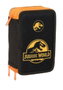Safta Plumier Triple 37 Pcs Jurassic World - Trousse de Rangement 12,5x19,5x5,5cm pour Enfants