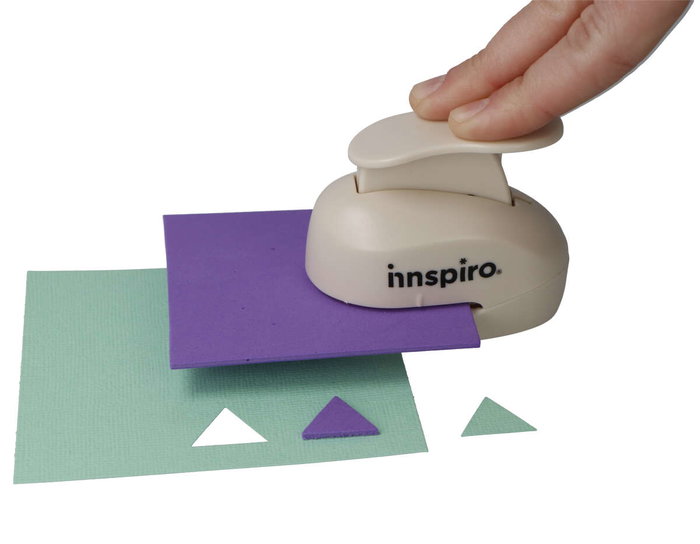 Innspiro Perforatrice de formes triangle 25mm Eva Foam Punch