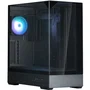 Zalman P40 Prism - Boîtier PC Moyen Tour ATX Noir - Sans Alimentation - Panneaux Verre Trempé, Ventilateur A-RGB 120 mm, Connecteurs USB 3.0 et Type-C