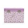 WIDDOP & CO Joyer Musical Rapunzel Princesses Disney - Coffret à Bijoux avec Mélodie et Tiroir à Souvenirs, Motif Floral