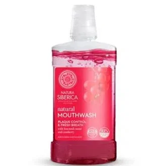 Natura Siberica Bain de Bouche Naturel à la Schizandra et à la Canneberge 520 ml Natura Siberica Bain de Bouche Naturel à la Schizandra et à la Canneberge 520 ml