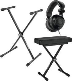 QUIKLOK Bundle pour Clavier - Support + Banquette + Casque Quiklok