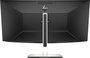 HP E34m G4 - Écran courbé WQHD 34" pour visioconférence avec webcam 5 MP, micros, HP intégrés et USB-C 65W