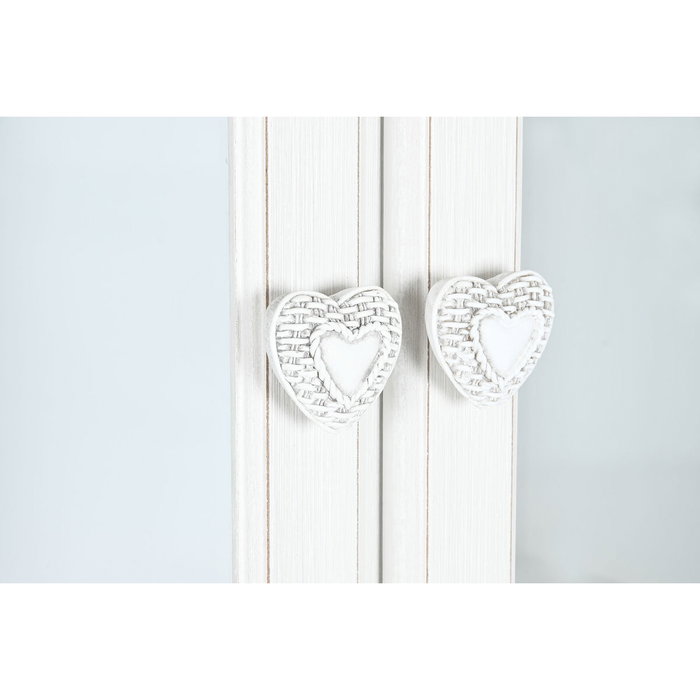 Présentoir Home ESPRIT Blanc Bois Verre 76 x 39 x 193 cm Présentoir Home ESPRIT Blanc Bois Verre 76 x 39 x 193 cm