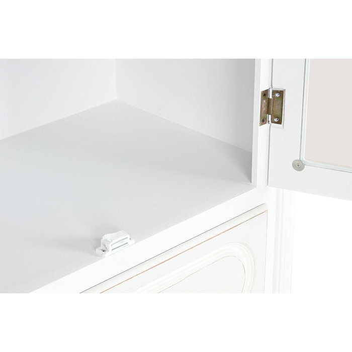 Présentoir Home ESPRIT Blanc Bois Verre 76 x 39 x 193 cm Présentoir Home ESPRIT Blanc Bois Verre 76 x 39 x 193 cm