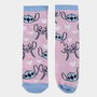 Cerdá Pack de 4 Paires de Chaussettes Stitch Taille Unique 31-34 Enfant 3 Ans Multicolore