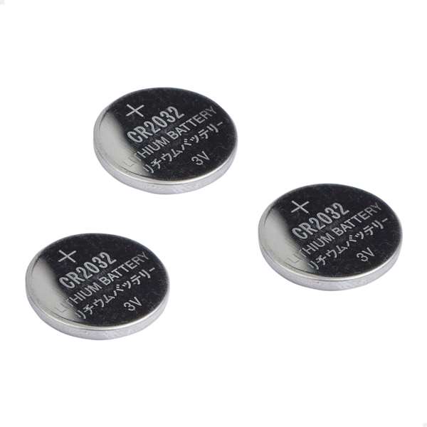 Datacell Pile Bouton CR2032 Lithium - Blister de 3 piles pour montres, jouets et appareils électroniques