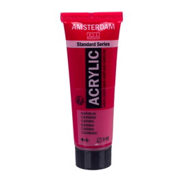 Amsterdam Peinture Acrylique Standard Series Carmin 318, 120 ml