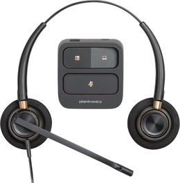 HP Poly EncorePro 520 Micro-casque binaural avec fonction Quick Disconnect