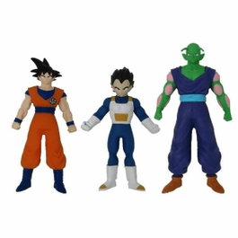 Silverlit Pack de 3 Figurines Extensibles Dragon Ball - Goku, Vegeta et Piccolo