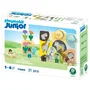 Playmobil 71655 - Mon premier Playmobil Junior, ensemble de 21 pièces pour enfants dès 12 mois, avec personnages et animaux