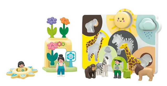 Playmobil Mi Primer Set de Figurines et Animaux pour Jeu d'Imitation, 18 Mois et Plus, Contenu Multilingue Playmobil Mi Primer Set de Figurines et Animaux pour Jeu d'Imitation, 18 Mois et Plus, Contenu Multilingue