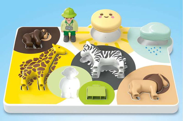 Playmobil Mi Primer Set de Figurines et Animaux pour Jeu d'Imitation, 18 Mois et Plus, Contenu Multilingue Playmobil Mi Primer Set de Figurines et Animaux pour Jeu d'Imitation, 18 Mois et Plus, Contenu Multilingue