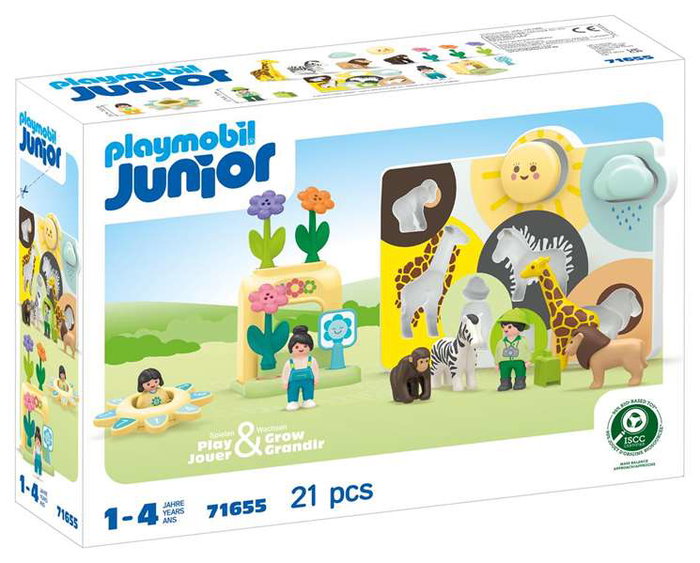 Playmobil Mi Primer Set de Figurines et Animaux pour Jeu d'Imitation, 18 Mois et Plus, Contenu Multilingue Playmobil Mi Primer Set de Figurines et Animaux pour Jeu d'Imitation, 18 Mois et Plus, Contenu Multilingue
