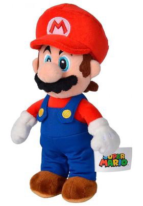 Simba Peluche Mario 20 cm - Super Mario Nintendo - Peluche officiel Mario
