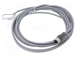 TELEMECANIQUE SENSORS Câble pour capteurs M12 femelle droit, 4 broches, 5m
