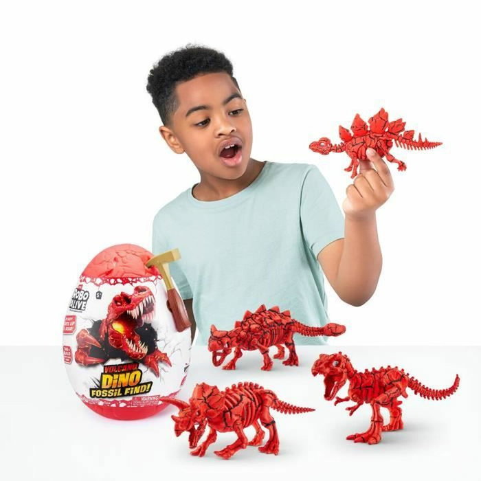 Zuru ROBO ALIVE Volcano Fossil Find S2 - Jeu de fouille de fossiles de dinosaures Zuru ROBO ALIVE Volcano Fossil Find S2 - Jeu de fouille de fossiles de dinosaures