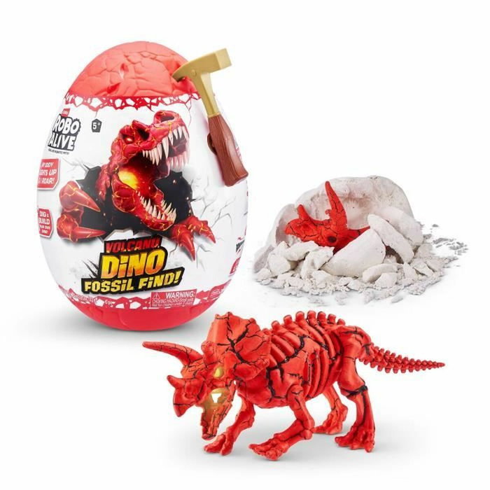 Zuru ROBO ALIVE Volcano Fossil Find S2 - Jeu de fouille de fossiles de dinosaures Zuru ROBO ALIVE Volcano Fossil Find S2 - Jeu de fouille de fossiles de dinosaures