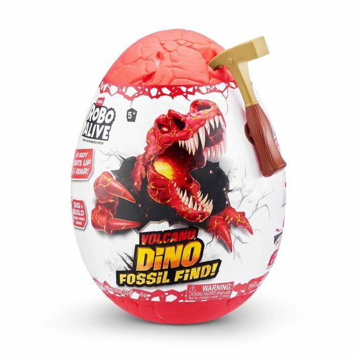 Zuru ROBO ALIVE Volcano Fossil Find S2 - Jeu de fouille de fossiles de dinosaures Zuru ROBO ALIVE Volcano Fossil Find S2 - Jeu de fouille de fossiles de dinosaures