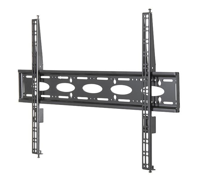 B-Tech Support mural universel extra plat et extra robuste BT9903 pour très grands écrans jusqu'à 200kg, noir