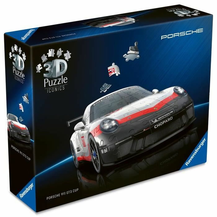 Ravensburger Puzzle 3D Iconics - Porsche 911 GT3 Cup Ravensburger Puzzle 3D Iconics - Porsche 911 GT3 Cup
