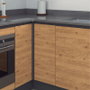 RINCOMATIC Charnière d'angle RINCOPLUS40 700mm Argent Mat Effet Inox