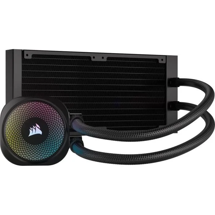Corsair CW-9061016-WW iCUE LINK TITAN - Watercooling AIO 240 mm RGB Noir - Refroidissement liquide pour processeur Corsair CW-9061016-WW iCUE LINK TITAN - Watercooling AIO 240 mm RGB Noir - Refroidissement liquide pour processeur