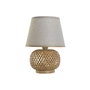 Lampe de bureau DKD Home Decor Marron Naturel Bambou 50 W 220 V 24 x 24 x 34 cm