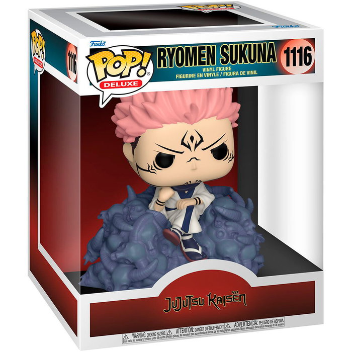 Funko POP! Deluxe Jujutsu Kaisen Sukuna figurine de 9 cm Funko POP! Deluxe Jujutsu Kaisen Sukuna figurine de 9 cm