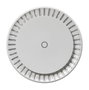 MikroTik cAP ax Point d'accès sans fil Wi-Fi 6 (802.11ax) dual-band 2.4 GHz et 5 GHz, CPU Quad core 1.8 GHz, 1 Go RAM, 2 ports LAN Gigabit avec PoE-out, montage plafond