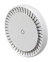 MikroTik cAP ax Point d'accès sans fil Wi-Fi 6 (802.11ax) dual-band 2.4 GHz et 5 GHz, CPU Quad core 1.8 GHz, 1 Go RAM, 2 ports LAN Gigabit avec PoE-out, montage plafond