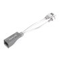 MikroTik cAP ax Point d'accès sans fil Wi-Fi 6 (802.11ax) dual-band 2.4 GHz et 5 GHz, CPU Quad core 1.8 GHz, 1 Go RAM, 2 ports LAN Gigabit avec PoE-out, montage plafond