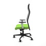 Piqueras y Crespo Chaise de Bureau Albacete Pistache et Noir