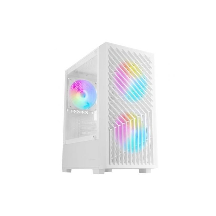 Mars Gaming MCVORTEXW Boîtier PC Micro-ATX, Panneau Mesh, FRGB, Fenêtre Vitrée, Blanc Mars Gaming MCVORTEXW Boîtier PC Micro-ATX, Panneau Mesh, FRGB, Fenêtre Vitrée, Blanc