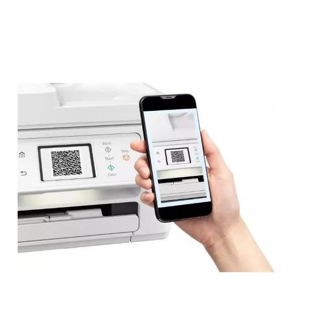 Canon PIXMA TS7750i - Imprimante multifonction jet d'encre - Wi-Fi - Impression recto-verso automatique - 15 ipm noir / 10 ipm couleur