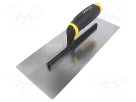 STANLEY Taloche de finition en acier inoxydable avec bords arrondis
